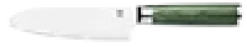 Kokkekniv smaragd damask 16,5cm