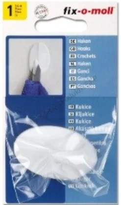 Krok Selvklebende Stor Hvit