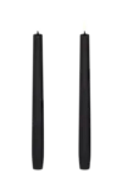 Kronelys LED 2stk 25cm