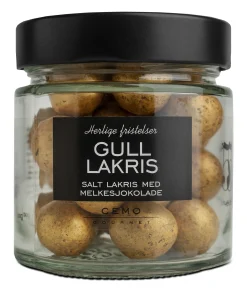 Lakris med sjokolade gull 212ml 115g