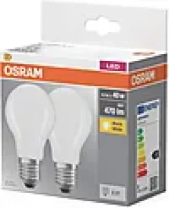 LED Classic A 40 E27 2700K 2stk.