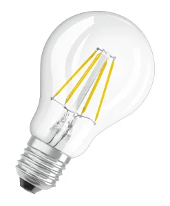 LED Classic A 40 4,5W 2700K klar dim E27
