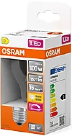 LED Classic A 100 12W 2700K klar dim E27