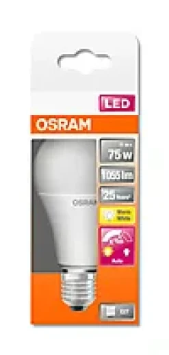 Led Classic A 75 11W 2700K Motion Sensor E27