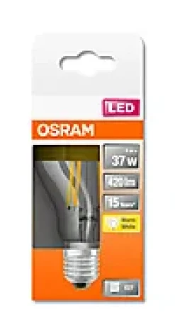 LED Classic A mirror 37 4W 2700K E27