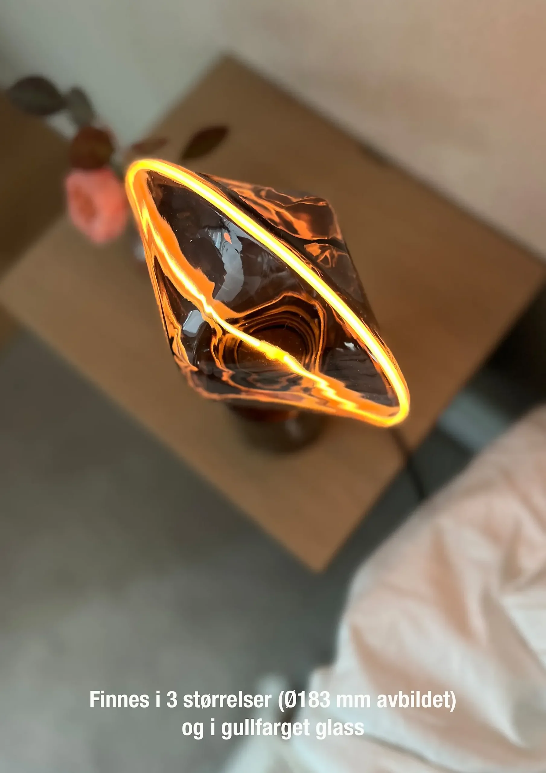 Led Dekorasjonspære E27 Ø130 22 220lm Gold Dim Ekstra Varm