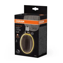 Led Dekorasjonspære E27 Ø130 12 110lm Smoke Dim Ekstra Varm