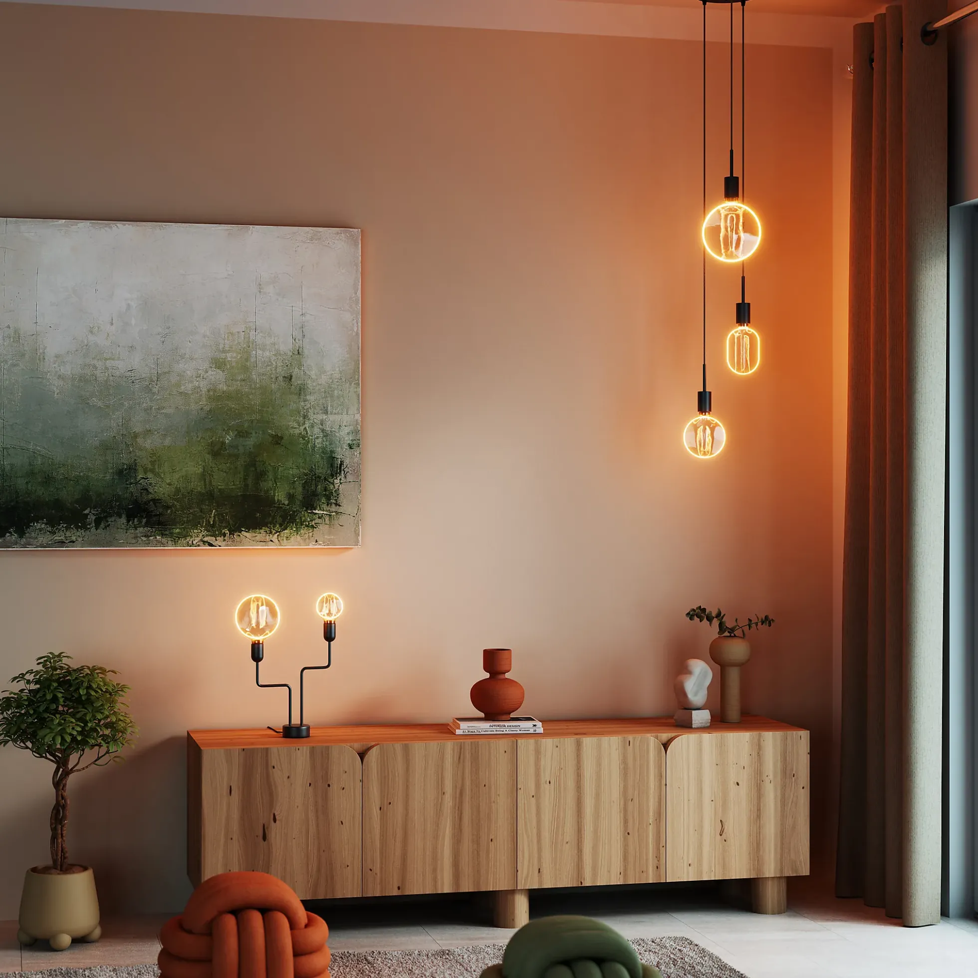 Led Dekorasjonspære E27 Ø100 22 220lm Gold Dim Ekstra Varm