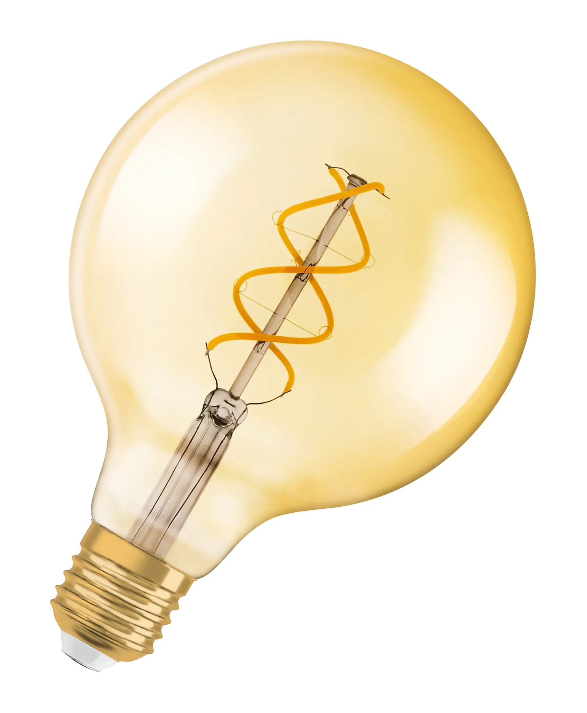 Led Dekorasjonspære E27 G125 28 300lm Gold Dim Varmere Lys