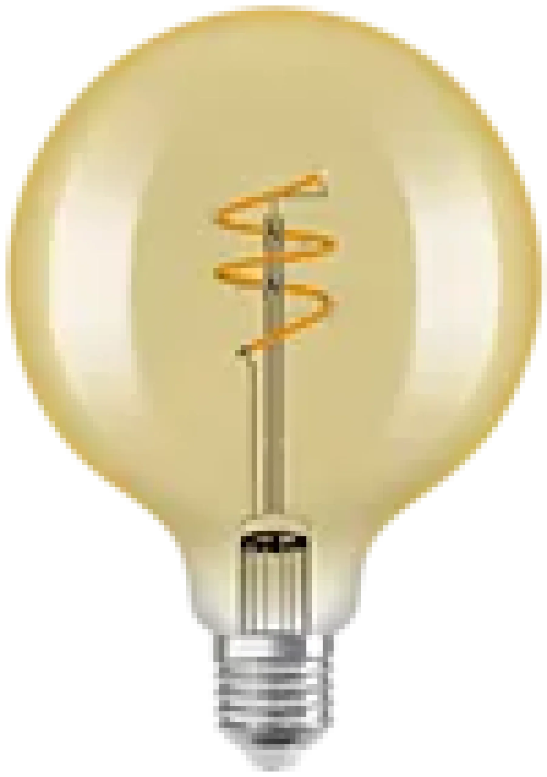 Led Dekorasjonspære E27 G95 40 470lm Gold Dim Varmere Lys