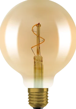Led Dekorasjonspære E27 G95 30lm Gold Varmere Lys