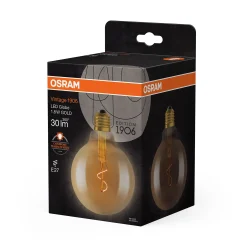 Led Dekorasjonspære E27 G95 30lm Gold Varmere Lys