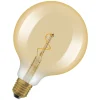 Led Dekorasjonspære E27 G125 30lm Gold Varmere Lys