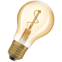 Led Dekorasjonspære E27 30lm Gold Varmere Lys