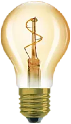 Led Dekorasjonspære E27 30lm Gold Varmere Lys