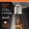 Led Dekorasjonspære E27 St64 30 360lm Smoke Dim Ekstra Varm