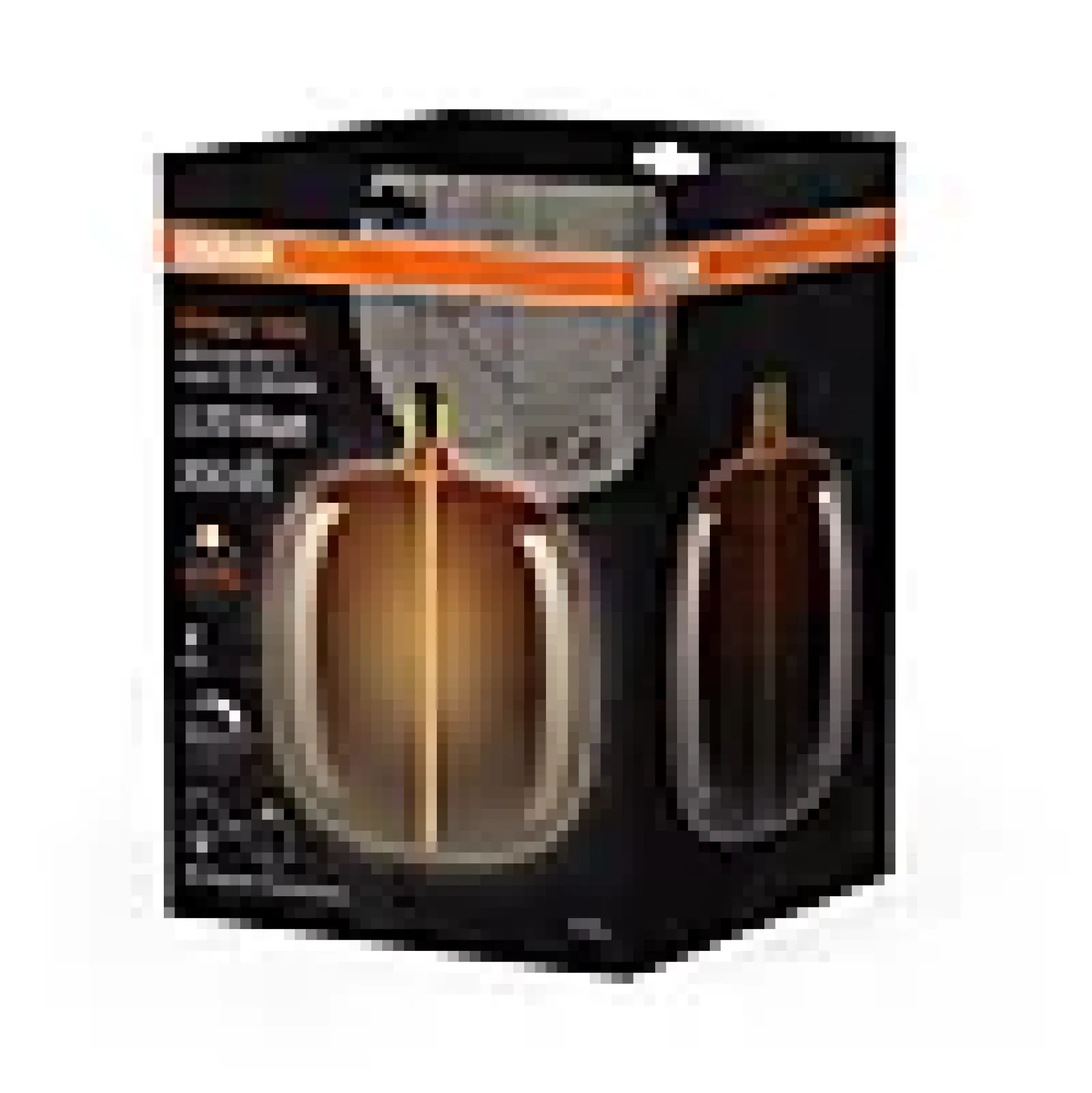 Led Dekorasjonspære O187 20 200lm Tea Brown Dimbar Varmhvit