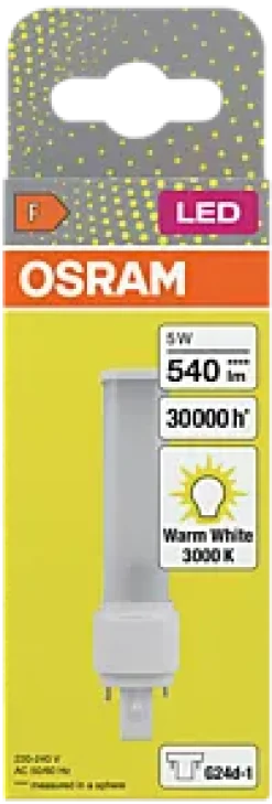 Led dulux d 10 5w 830 g24d-1