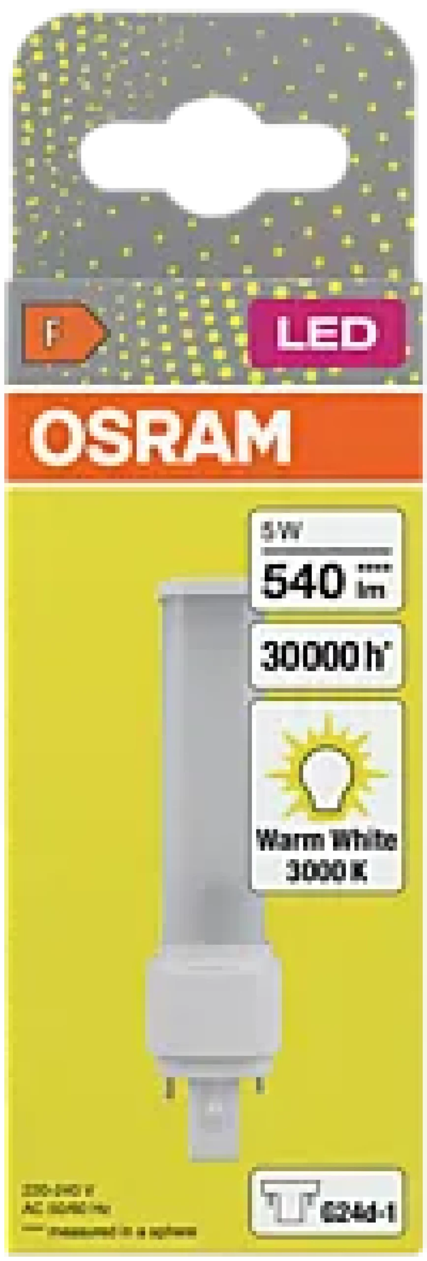 Led dulux d 10 5w 830 g24d-1