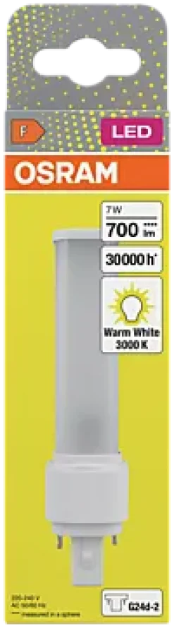 LED Dulux D 18 7W 830 G24D-2