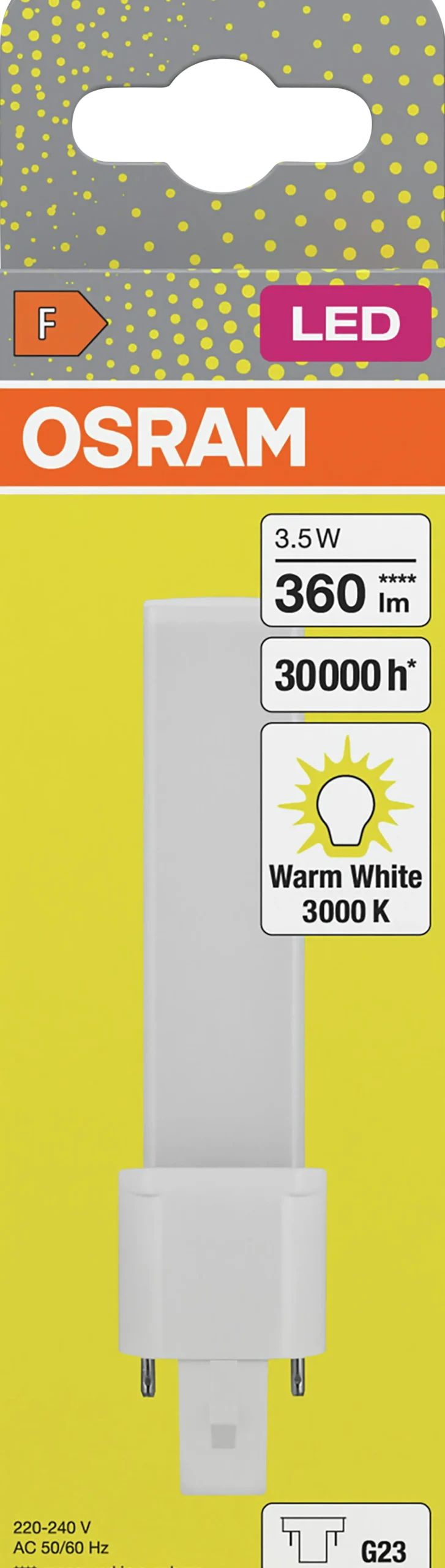 LED Dulux S 7 3,5W 830 G23