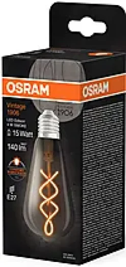 LED Edison 1906 15 smoke 4W dim 1800K E27