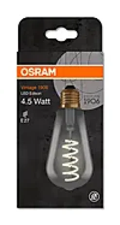 LED Edison 15 fil smoke glass 1800K E27