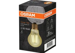 LED lyspære Classic A 50 6,5W 824 gold E27