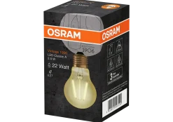 LED lyspære Classic A 22 2,5W 824 gold E27