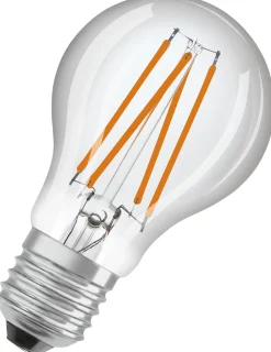 LED lyspære Classic A60 7,3W 2700K daylight sensor klar E27
