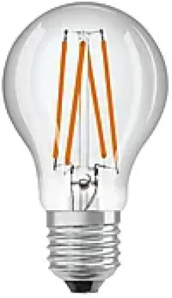 LED lyspære Classic A40 4,9W 2700K daylight sensor klar E27