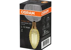 LED lyspære Classic BW 12 1,5W 824 gold E14