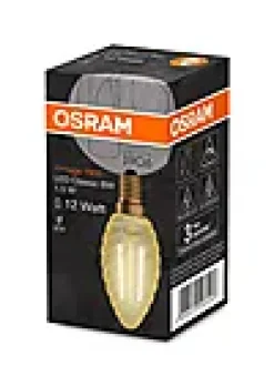 LED lyspære Classic BW 12 1,5W 824 gold E14