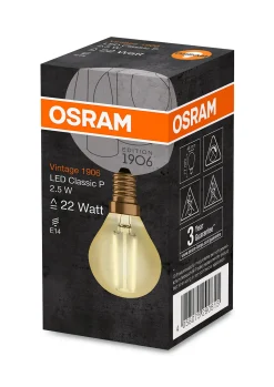 LED lyspære CLP 22 2,5W 824 gold E14