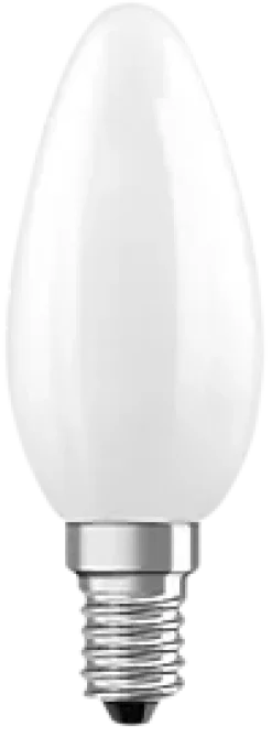 Led Lyspære E14 Classic B40 470lm matt Dimbar Varmhvit