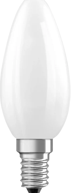 Led Lyspære E14 Classic B40 470lm matt Dimbar Varmhvit