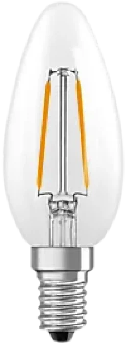 Led Lyspære E14 Classic B25 250lm klar Dimbar Varmhvit