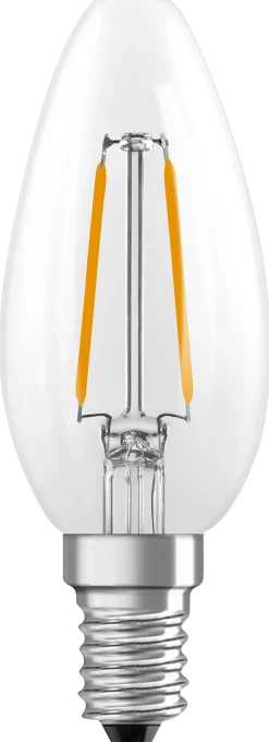 Led Lyspære E14 Classic B25 250lm klar Dimbar Varmhvit