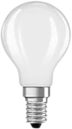 Led Lyspære E14 Classic P40 470lm matt Dimbar Varmhvit