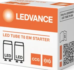 Led Lysrør Starter T8 2stk