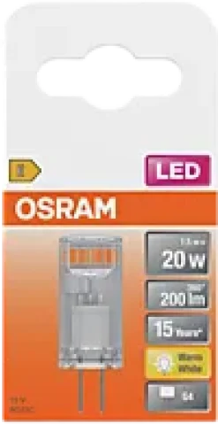 LED pin 20 1,8W 2700K G4