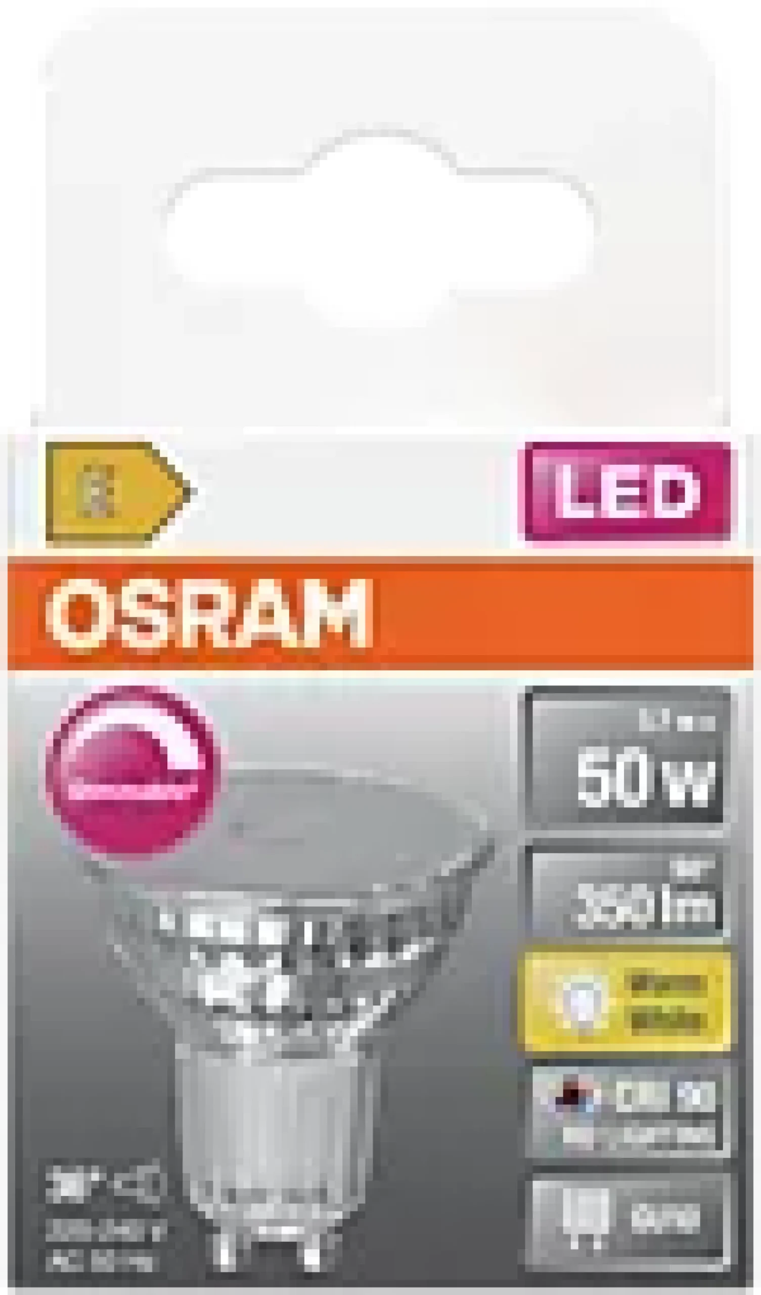 Led Spot Gu10 Par16 50 350lm Dimbar Varmhvit
