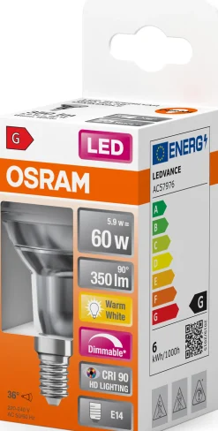 LED Spot R50 60 5,9W 2700K dim E14
