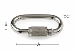 LINK 204 SKJØTELEDD SYREFAST 4,0MM
