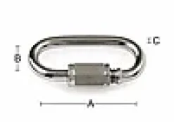 LINK 208 SKJØTELEDD SYREFAST 8,0MM