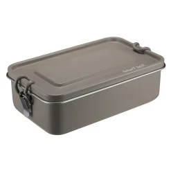 Lunsjboks stål 1,2l grå