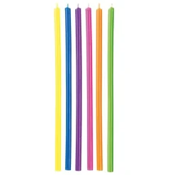Lys 15cm flerfarget 12stk