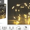 Lyslenke Silver Wire 80ledlys varmhvit 3,95m