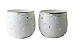 Lyslykt 8cm Julemorgen Girlander 2stk