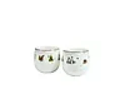 Lyslykt 8cm Julemorgen Story 2stk